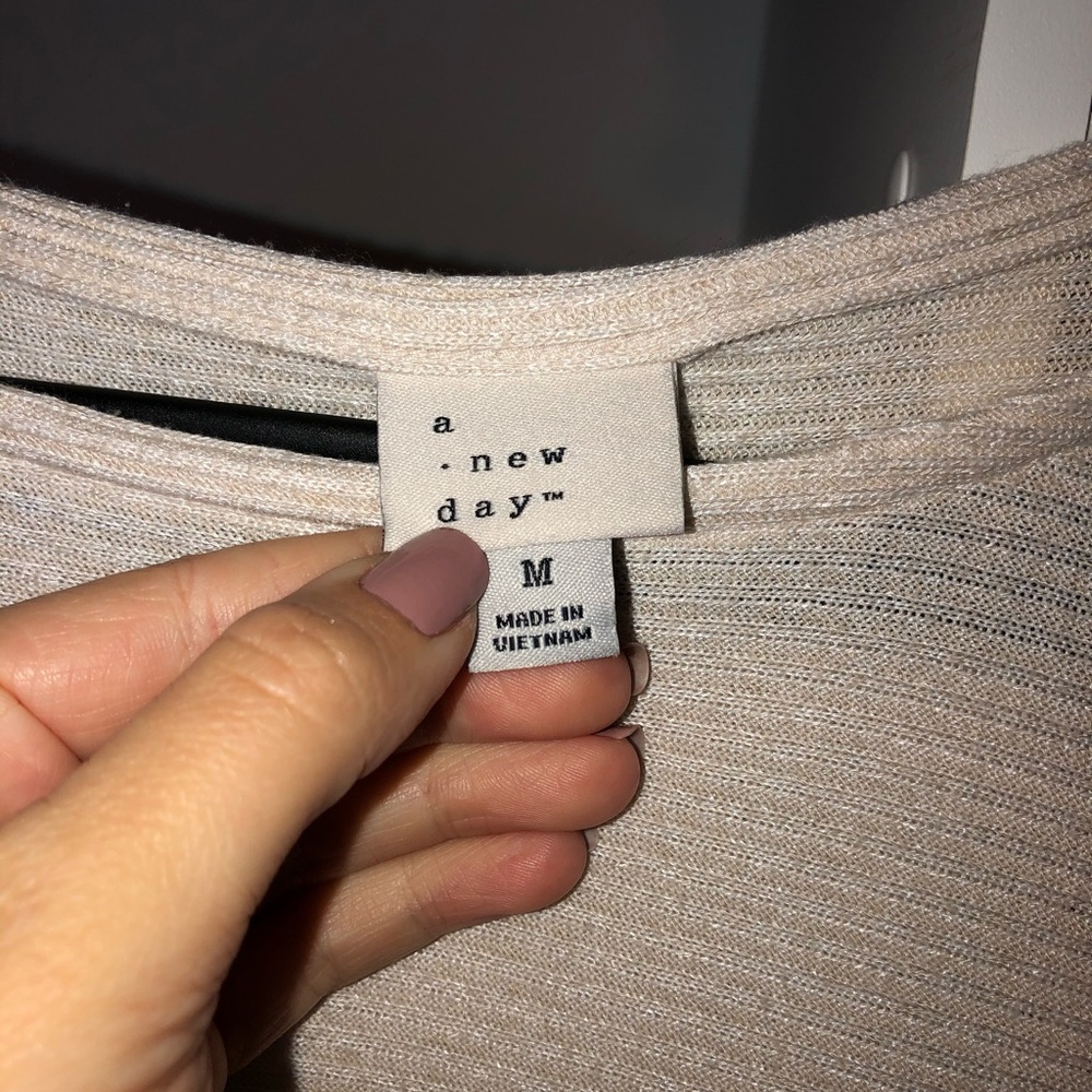 Target Cream Sweater - Picture 3 of 3